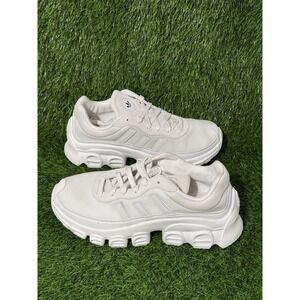 Adidas adiFOM Megaride IE4048 Men's Size 8.5 Crystal White Silver Sneakers New